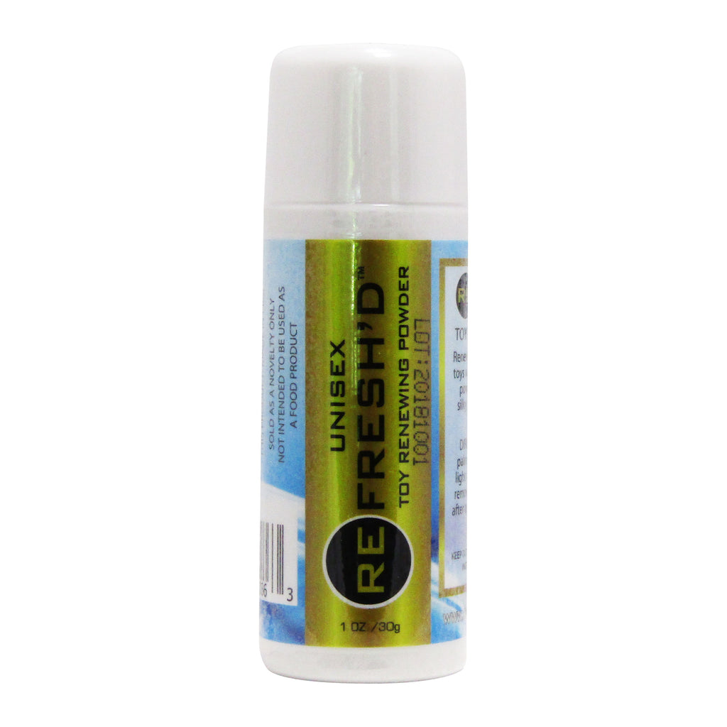 Get Refresh'd Toy Renewing Powder - 1 oz Only at Castle Megastore Get Refresh'd Toy Renewing Powder - 1 oz Only at Castle Megastore