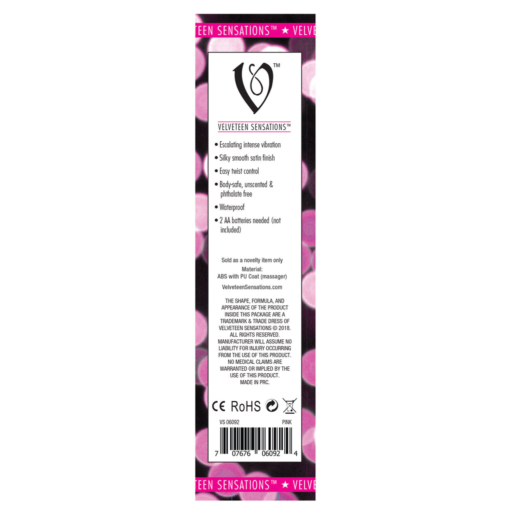 Velveteen Sensations Ecstasy - Pink