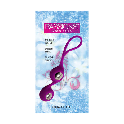 Passions Purple Carbon Kegel Balls