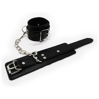 Fetish Pleasure Play Black Wrist Restraints