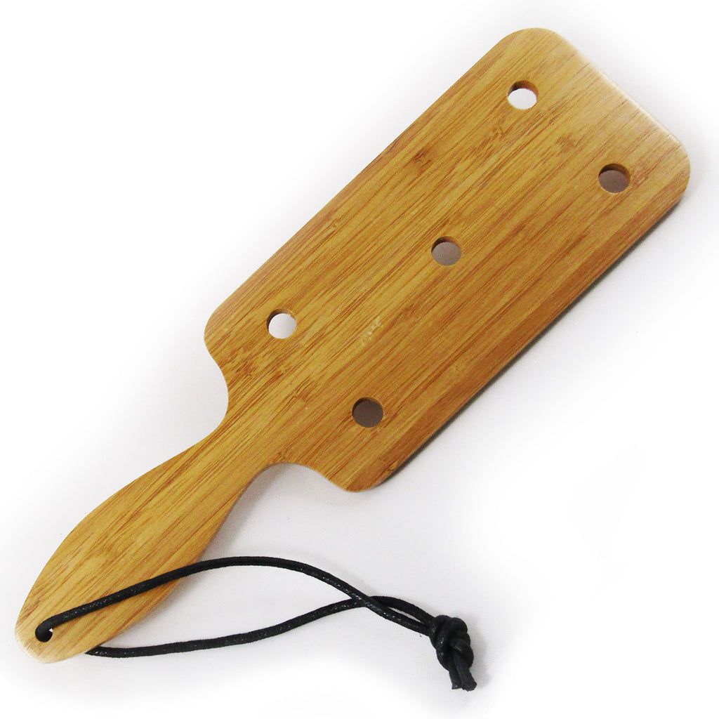 Fetish Pleasure Play Wide Bamboo Paddle