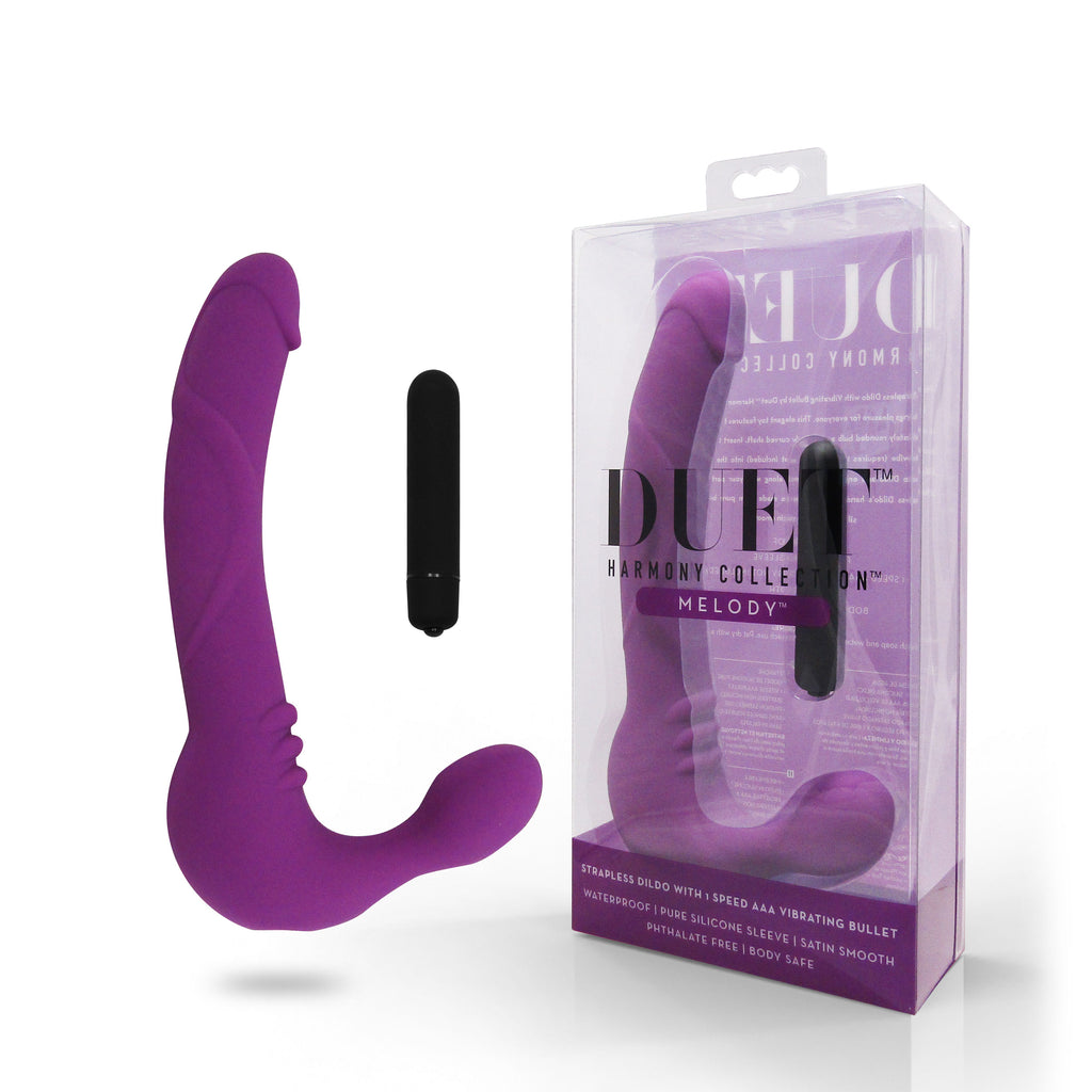Get the Duet Harmony Melody Strapless Strap-On Only at Castle Megastore Get the Duet Harmony Melody Strapless Strap-On Only at Castle Megastore