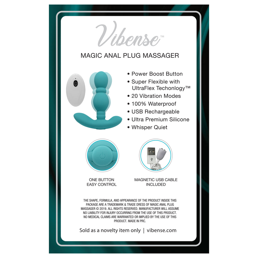 Vibense Magic Remote Short Plug - Teal