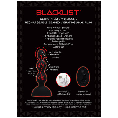 Blacklist Small Plug Remote
