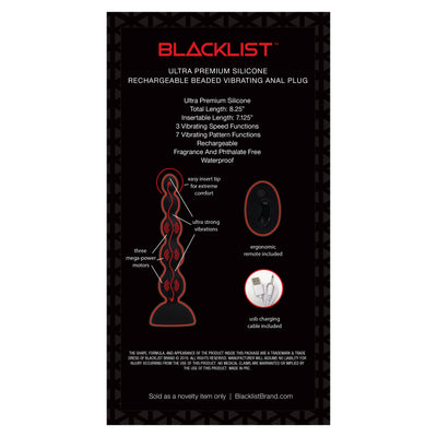 Blacklist Large Plug Remote