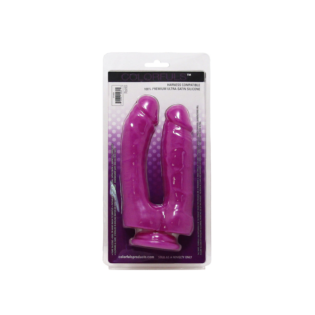 Colorfuls 6.5in Purple Double Dildo