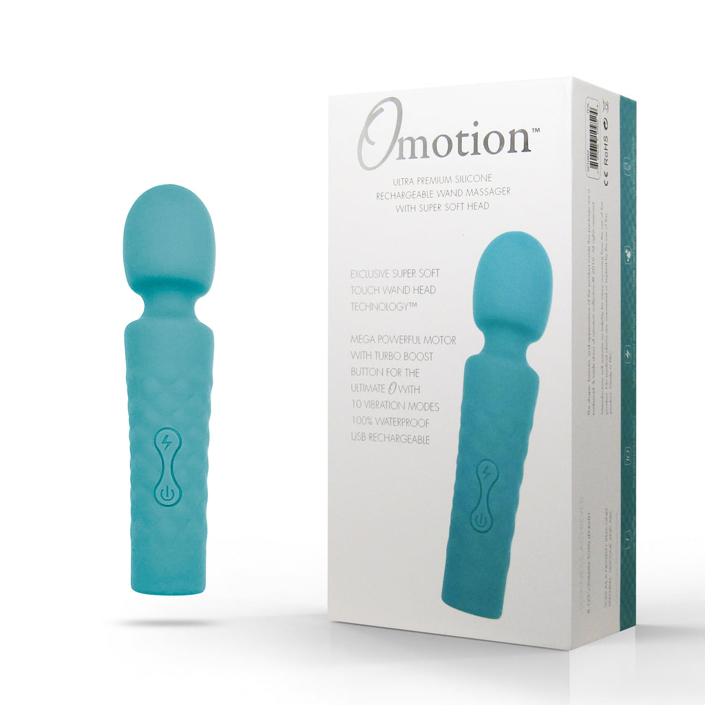 Omotion Wand Massager - Teal