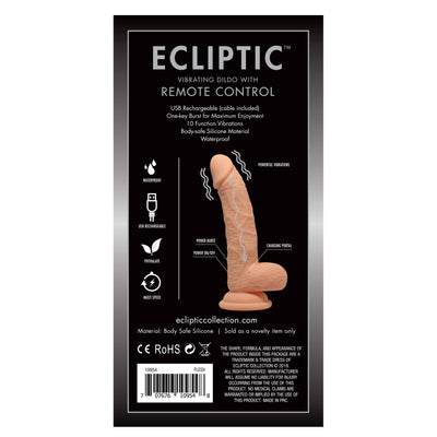 Ecliptic SZ1 Remote Dildo - Flesh