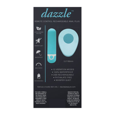 Dazzle Teal Bullet w/Remote
