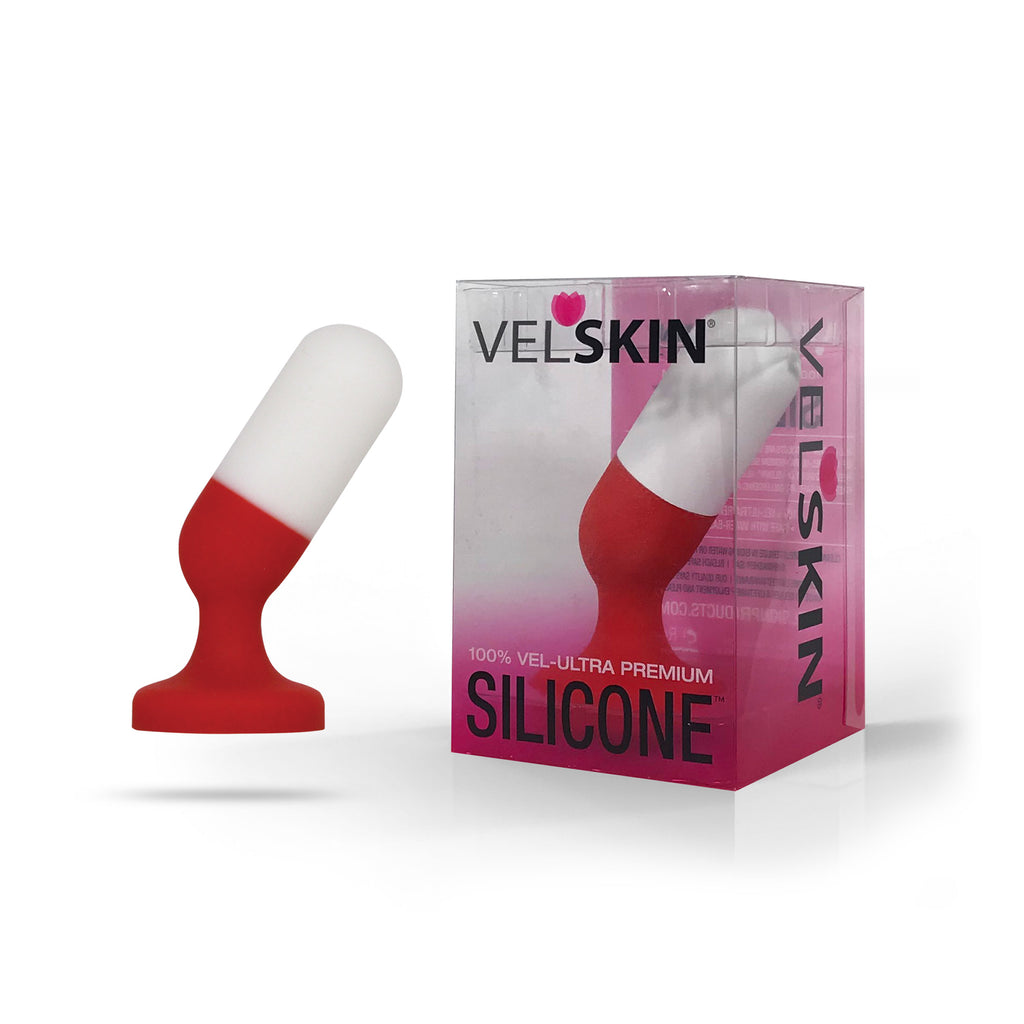 Velskin Red/White Pill Plug