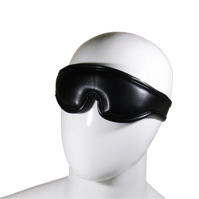 Fetish Pleasure Play Black Padded Blindfold