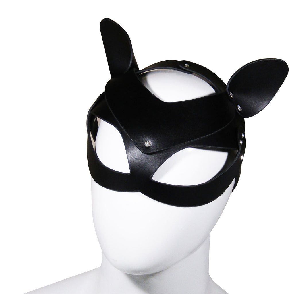 Fetish Pleasure Play Black Mouse Mask