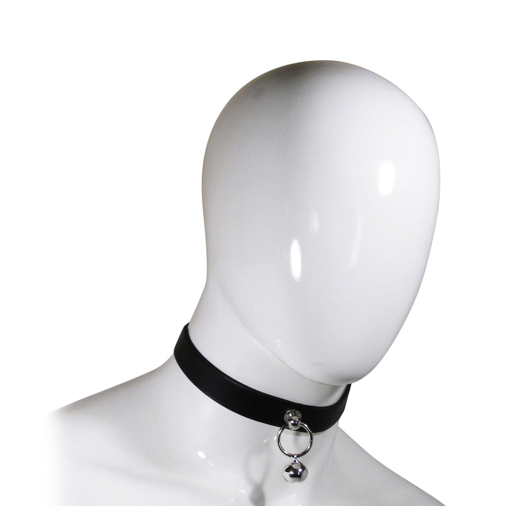 Fetish Pleasure Play Collar w/Bell