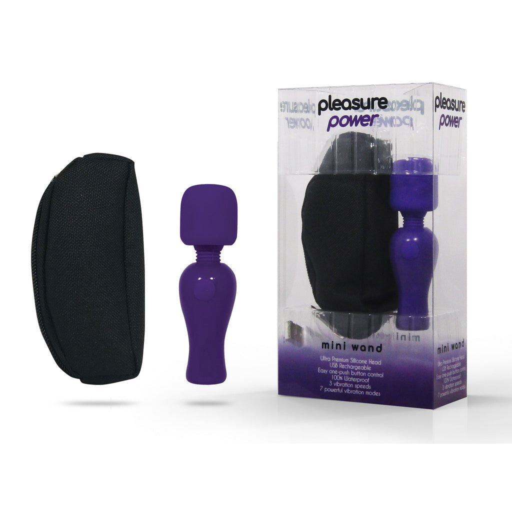 Pleasure Power Pocket Wand - Purple