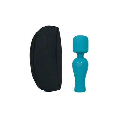 Pleasure Power Pocket Wand - Teal