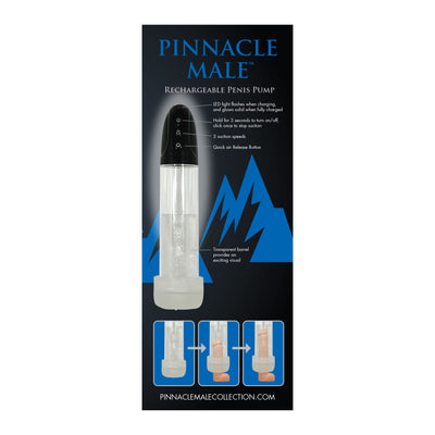 Pinnacle Male Rechargeable Penis Pump