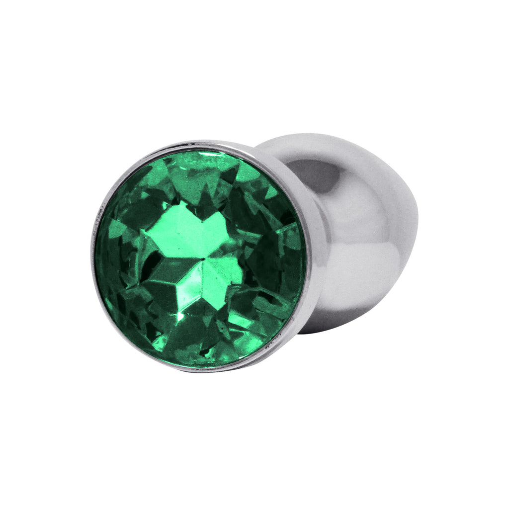 Get the Fetish Pleasure Play Small Anal Plug with Green Jewel Only at Castle Megastore Get the Fetish Pleasure Play Small Anal Plug with Green Jewel Only at Castle Megastore