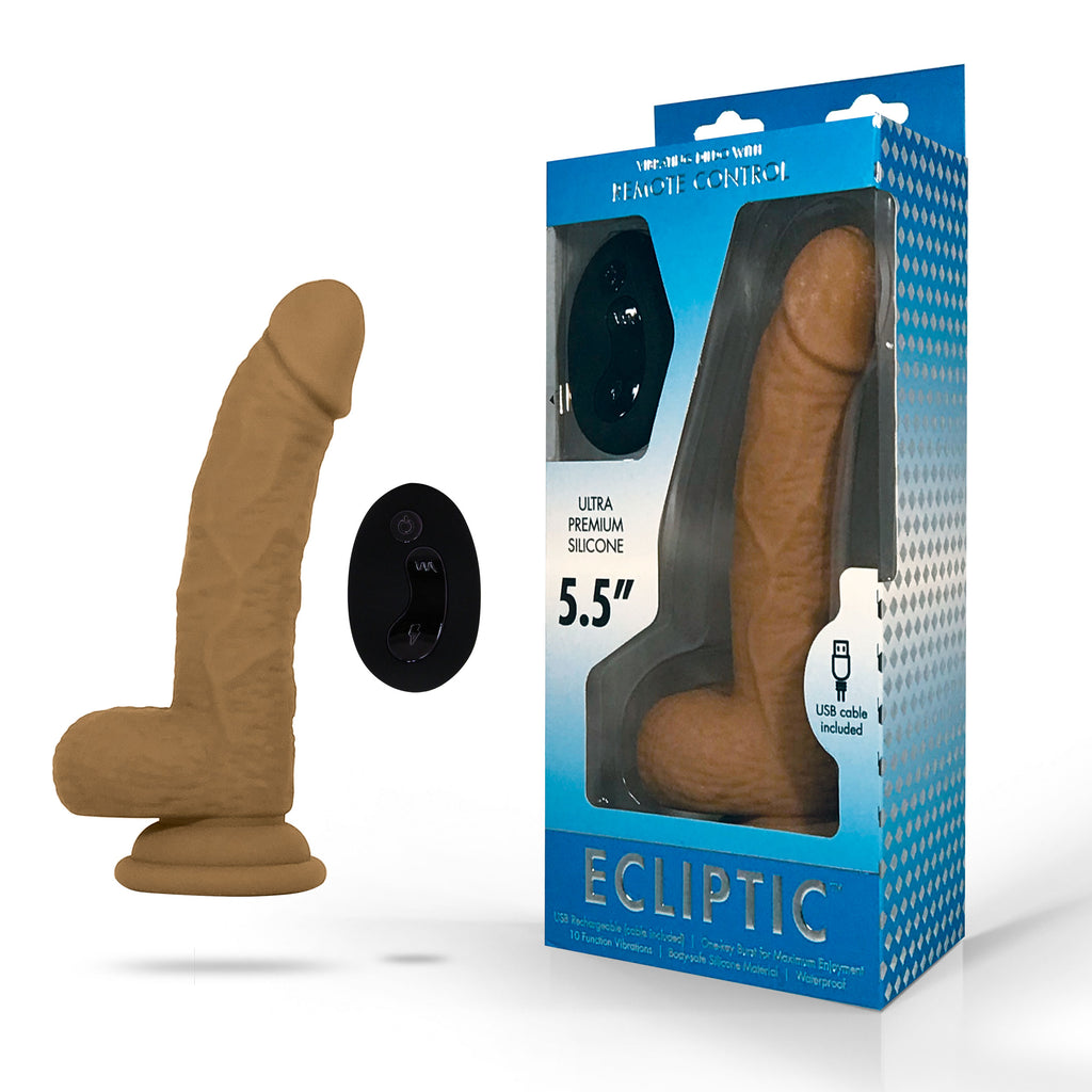 Ecliptic SZ1 Remote Dildo - Brown