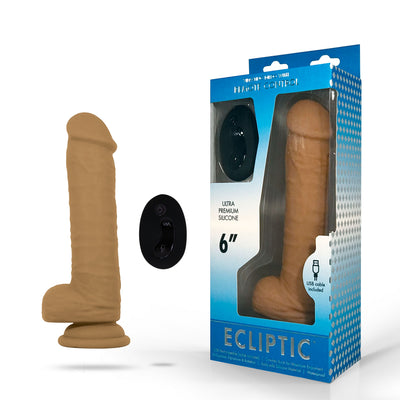 Ecliptic SZ3 Remote Dildo - Brown