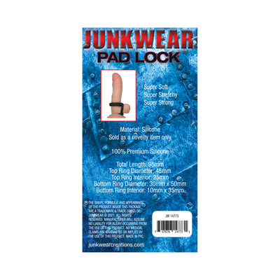 Junkwear Pad Lock - Black