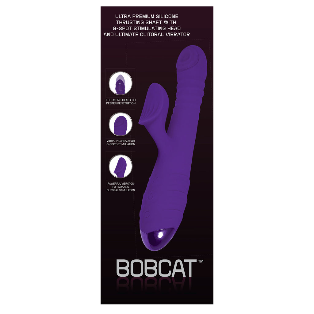 Get the Purple Bobcat Vibrator Only at Castle Megastore Get the Purple Bobcat Vibrator Only at Castle Megastore