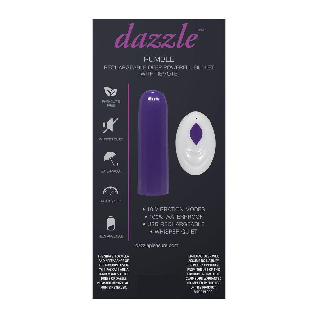 Dazzle Purple Rumble Bullet