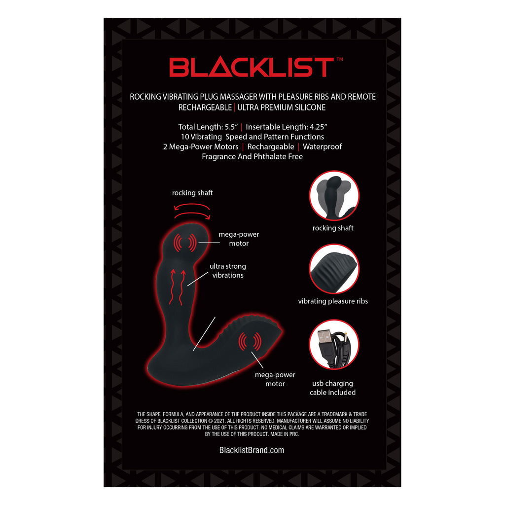 Blacklist Prostate Stimulator