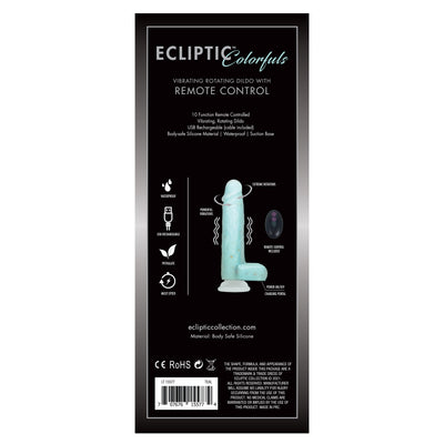 Ecliptic Colorfuls Teal Dildo