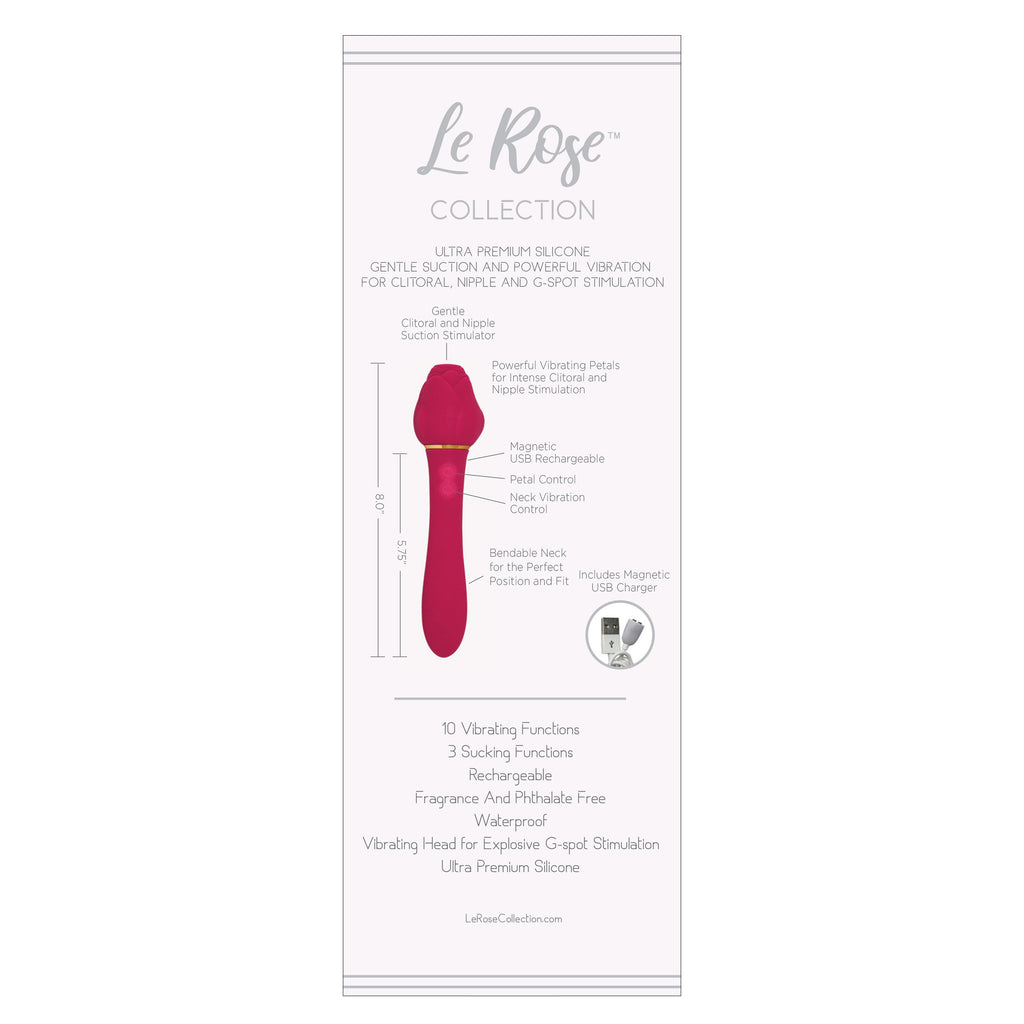 Get Le Rose Magic Dual Vibrator Only at Castle Megastore Get Le Rose Magic Dual Vibrator Only at Castle Megastore