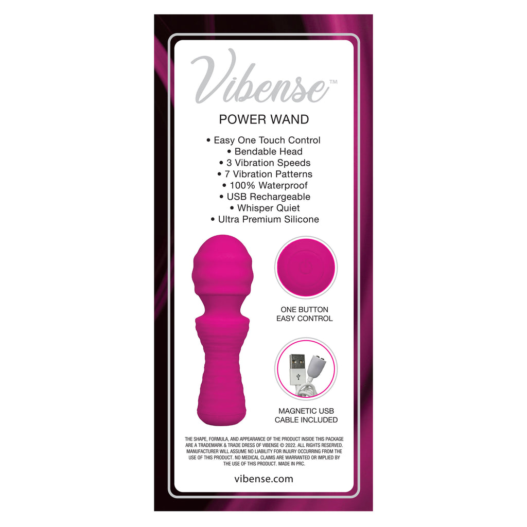 Vibense Mini Power Wand - Pink