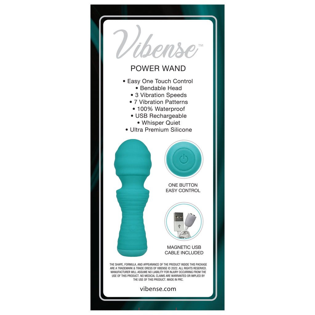 Get Vibense's Mini Teal Power Wand Only at Castle Megastore Get Vibense's Mini Teal Power Wand Only at Castle Megastore
