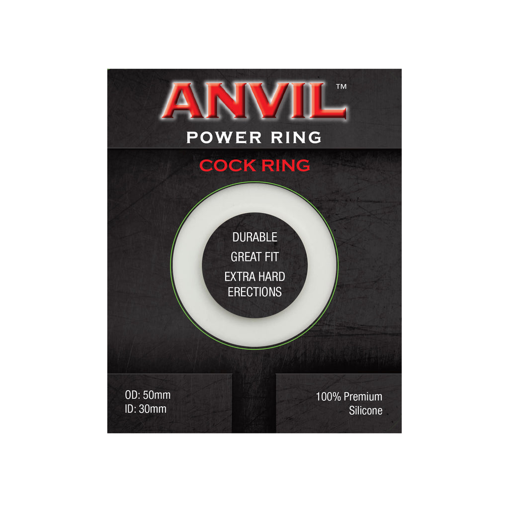 Anvil White Power Ring