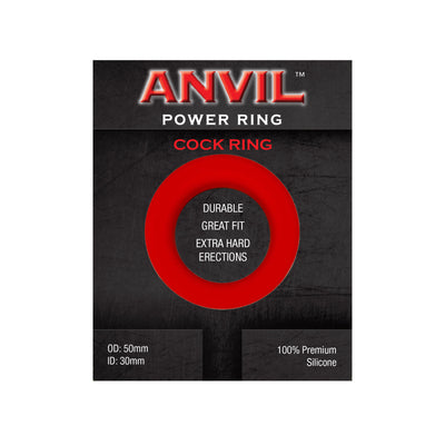 Anvil Red Power Ring