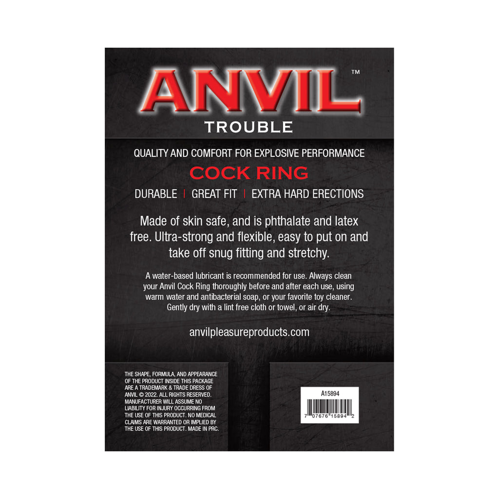 Anvil Double Trouble Cock Ring