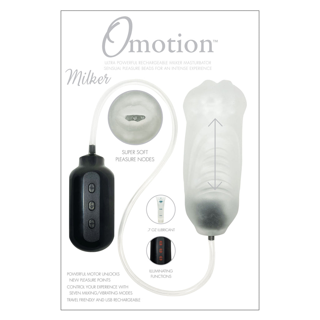 Get Omotion's The Milker Masturbation Sleeve Only at Castle Megastore Get Omotion's The Milker Masturbation Sleeve Only at Castle Megastore