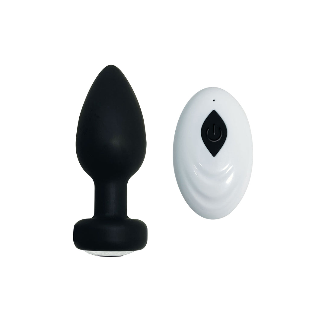 Mighty Gem Anal Plug - Black