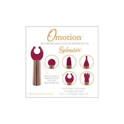 Omotion Splendor Bullet Set