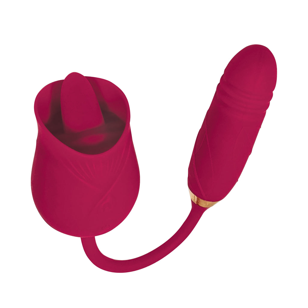 Get Le Tongue Rose Thrusting Bullet Only at Castle Megastore Get Le Tongue Rose Thrusting Bullet Only at Castle Megastore