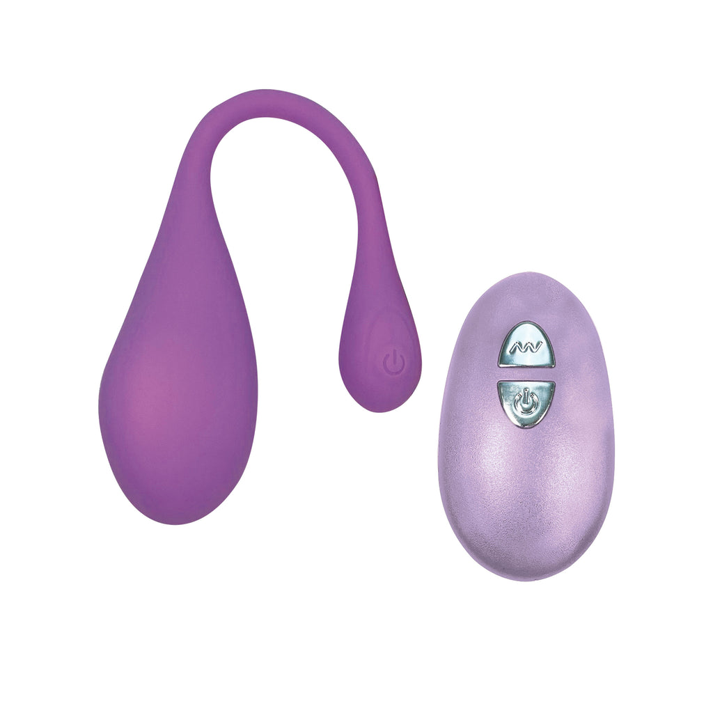 THE VIBENSE PLEASURE EGG MASSAGER WITH REMOTE - Purple THE VIBENSE PLEASURE EGG MASSAGER WITH REMOTE - Purple