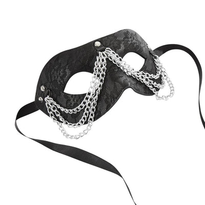 Chained Black Lace Mask by Sportsheets