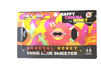Happy Chocha Arousal Honey for Her - Strawberry Flavor