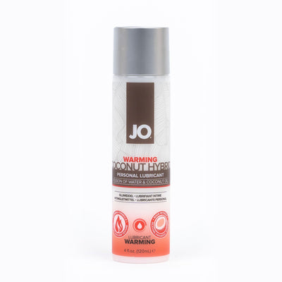 Get System JO Hybrid Coconut Warming Lubricant - 4 oz at Castle Megastore Get System JO Hybrid Coconut Warming Lubricant - 4 oz at Castle Megastore
