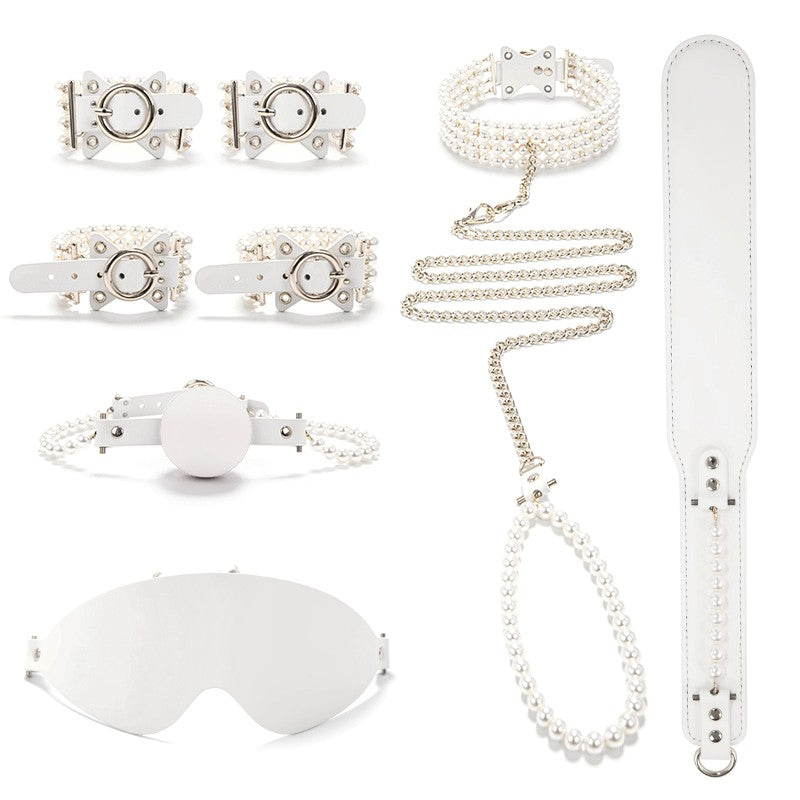 Luxe Bondage Box Set in White Pearl by Fetish Pleasure Play