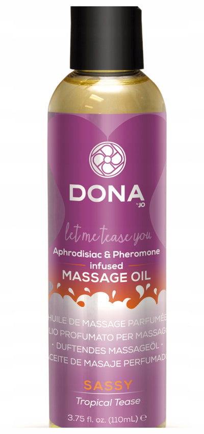 Dona Scented Massage Oil Sassy Tropical Tease