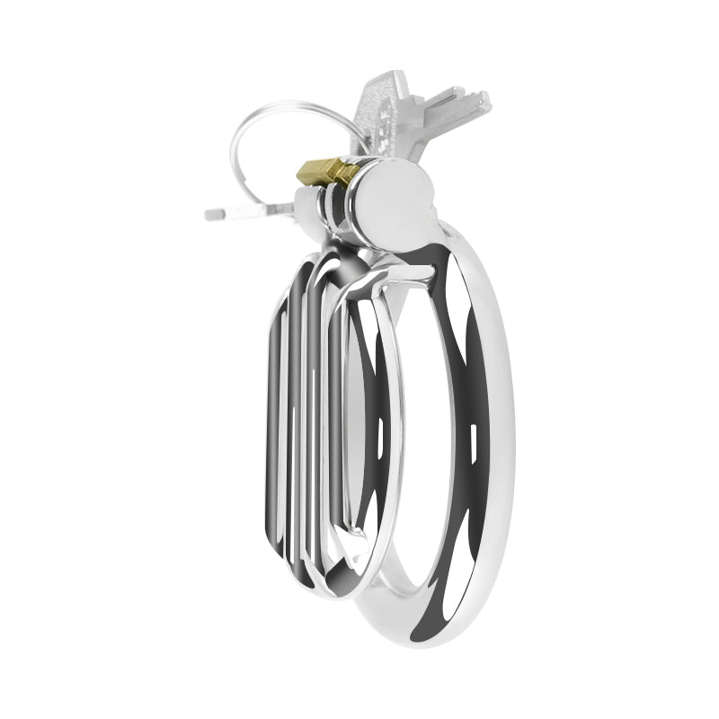 Grill Grate 15mm Flat Chastity Cage Cock Cage by Metal Pleasure Play