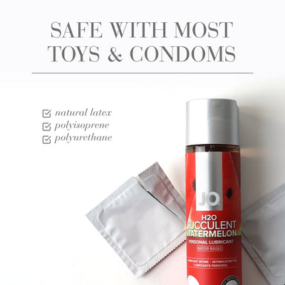JO H2O Watermelon Flavored Lubricant - 4 oz