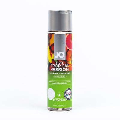 JO H2O Tropical Passion Flavored Lubricant - 4 oz