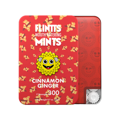 Flintts Mouth Watering Mints in Cinnamon Ginger - F Strength 300