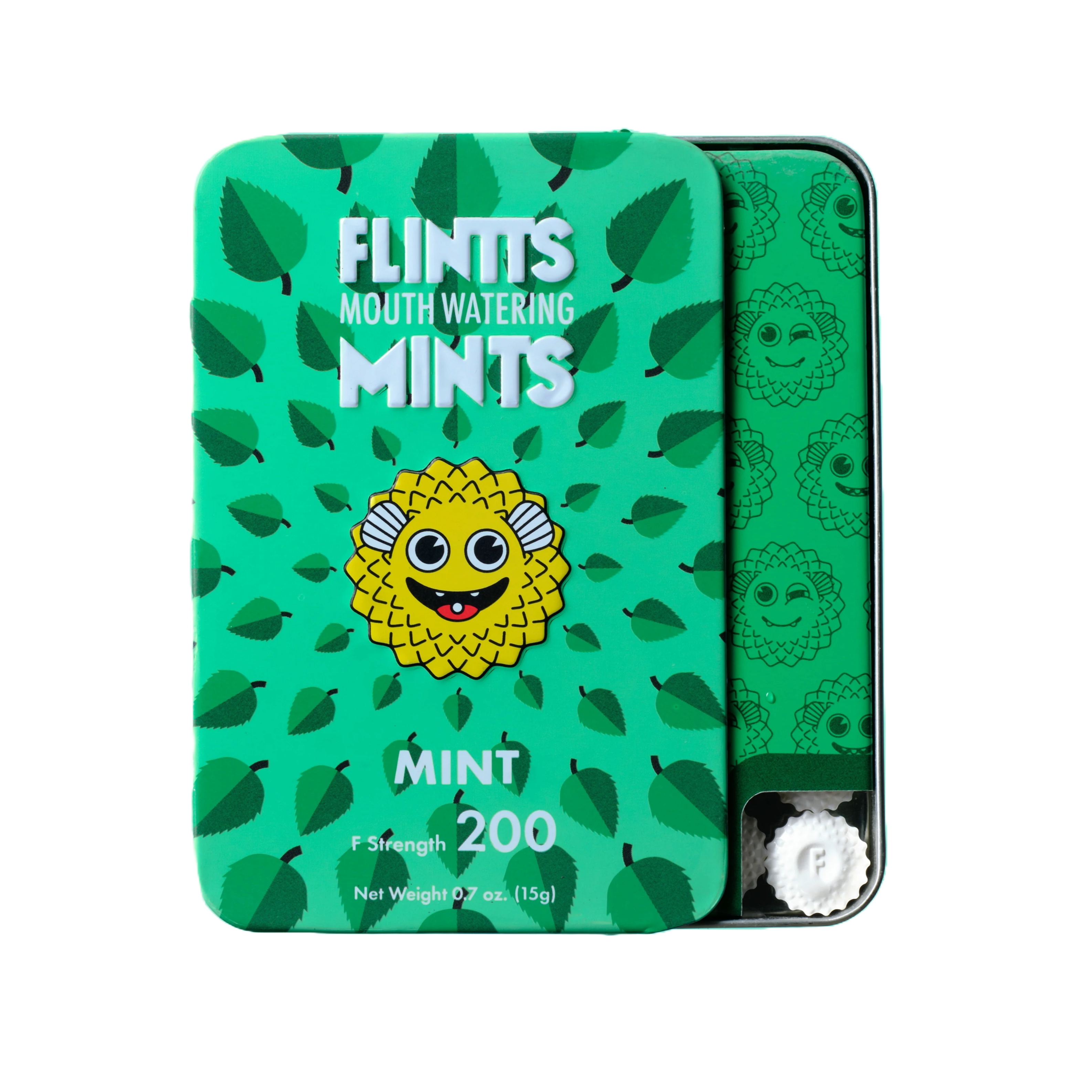 Flintts Mouth Watering Mints in Mint - F Strength 200