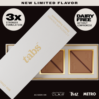 Tabs Sex Chocolate - Not Milk Chocolate Flavor